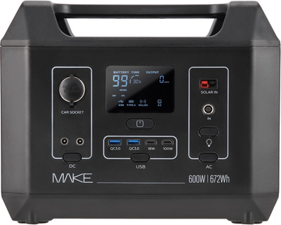 Зарядная станция MAKE MPS-6002 / 600 Вт / 670 Вт⋅ч / LiFePO4 (MPS-6002)