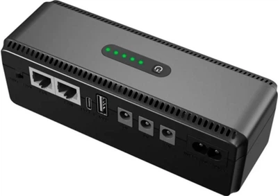 Бесперебойный источник (UPS) Smart DC UPS для WI-Fi роутера mini 10400 maH поддерживает 5/9/12V (SM16092024)