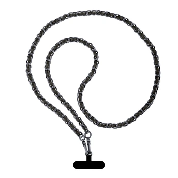 Ремешок для смартфона ArmorStandart Chain link Aged Ruthenium with Black Leather (ARM77035)