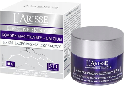 Krem do twarzy przeciwzmarszkowy AVA Laboratorium L'arisse 5D 75+ 50 ml (5906323002873)