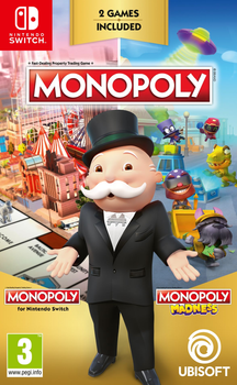 Gra Nintendo Switch Monopoly + Monopoly Madness (Kartridż) (3307216229216)