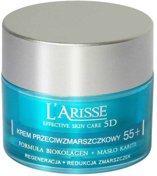 Крем для обличчя AVA Laboratorium L'arisse 5D 55+ проти зморшок 50 мл (5906323002866)