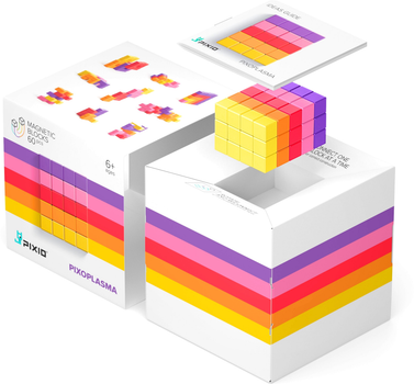 Конструктор магнітний Pixio Pixoplasma 60 деталей (4897105240488)