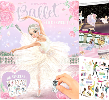 Наклейки Top Modelstickerworld Ballet 116 шт (4010070681333)