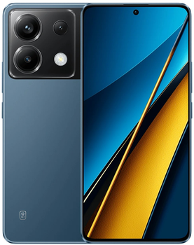 Мобільний телефон POCO X6 5G 8/256GB Blue (MZB0FRREU)