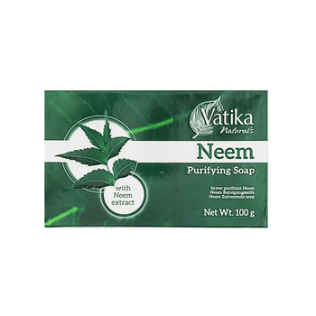 Очищающее мыло Neem 100г Vatika Dabur 5022496019811