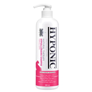Гипоаллергенный шампунь для кошек Hyponic Hypoallergenic 300 мл