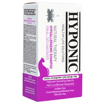 Гипоаллергенный шампунь для кошек Hyponic Hypoallergenic 10 шт*10 мл (без аромата)