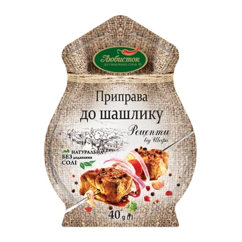 Приправа к шашлыку без соли Рецепты от шефа Любисток 40г