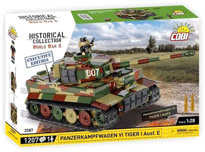 Klocki konstrukcyjne Cobi Executive Edition Panzerkampfwagen VI Tiger I Ausf 1207 elementów (5902251025878)