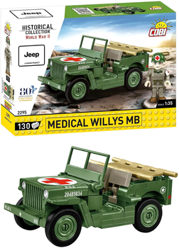 Конструктор Cobi Historical Collection Medical Willys MB 130 деталей (5902251022952)