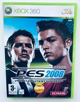 Pro Evolution Soccer 2008, английская версия - диск для Xbox 360, Б/У