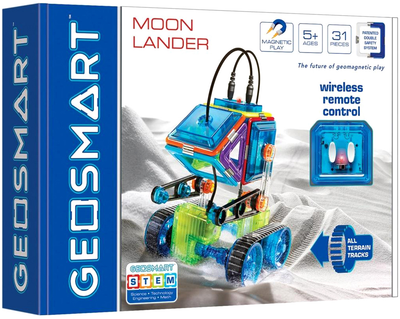 Klocki magnetyczne IUVI Games Geo Smart Moon Lander 31 elementów (5414301250098)