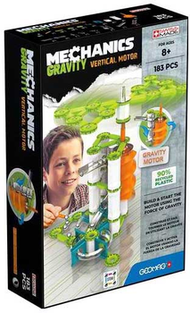 Конструктор магнітний Geomag Mechanics Gravity RE Vertical Motor 183 деталі (0871772007647)