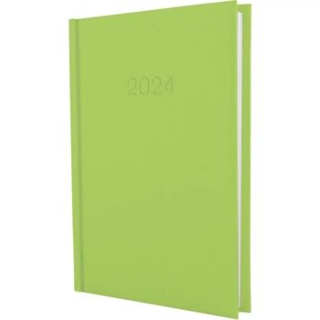 Еженедельник Economix датированный 2024 SATIN фисташковый, А5 (E21612-67)