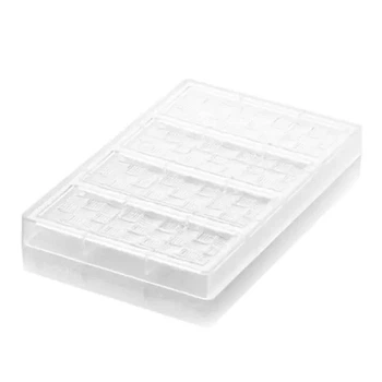Форма для шоколада Silikomart Riga T 150х55 h9 мм 4 шт (CH005)