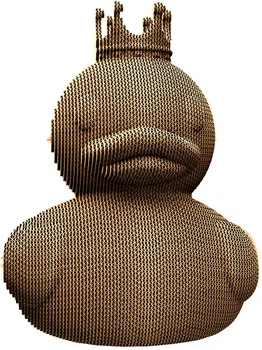 Картонный 3D пазл-конструктор Cartonic 3D Puzzle Duck (CARTDUCK)
