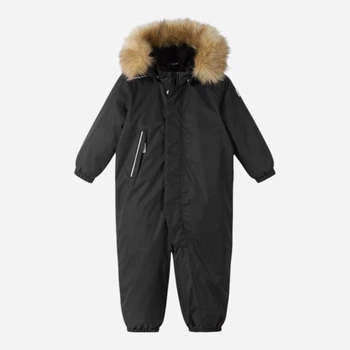 Детский зимний слитный термо комбинезон для мальчика Reima Gotland 5100117C-9990 98 см Черный (6438557022475)