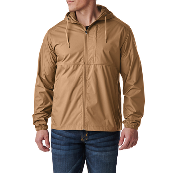 Куртка тактична демісезонна 5.11 Tactical Radar Packable Jacket Coyote L (48368-120)