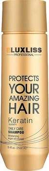 Кератиновий шампунь Luxliss Professional Keratin Shampoo 250 мл (857651007908)