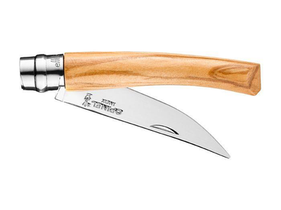 Філейний ніж 80мм, оливкове дерево Opinel Slim Olive Mirror Blade 08 002563