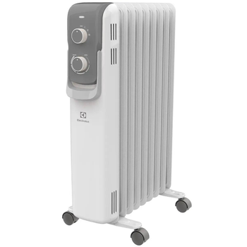 Обогреватель масляный Electrolux EOH/M-7157, 7 секций, 1.5 кВт, 20 м2, мех. управление, белый