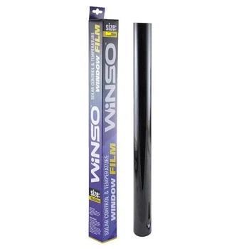 Тонировочная пленка WINSO 0.75 m * 3 m Black 30%
