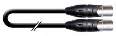 Переходной кабель звук балансный Basic XLR3 штекер / XLR3 штекер длина 0.5 м ∅6 мм 1T-AIC57-00.5