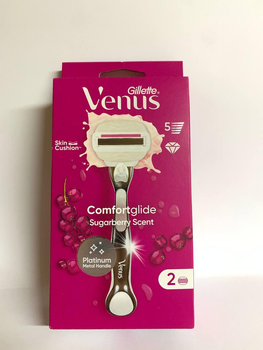 Станок для гоління Venus Comfortglide Sugarberry (2 касети)