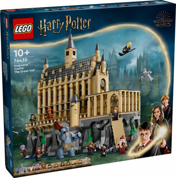 Zestaw klocków LEGO Harry Potter: Zamek Hogwart: Wielka Sala 1732 elementy (76435)