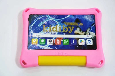 Дитячий ігровий планшет Андроїд 14 WiFi 128 GB 7 дюймів IPS 4 ядра 4G Kidiby