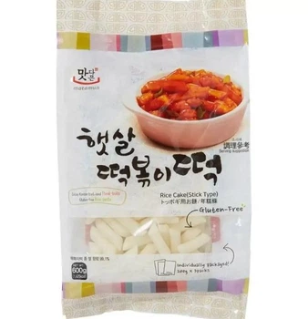 Токпокки без соуса Young Poong Rice Cake Stick Type 600г