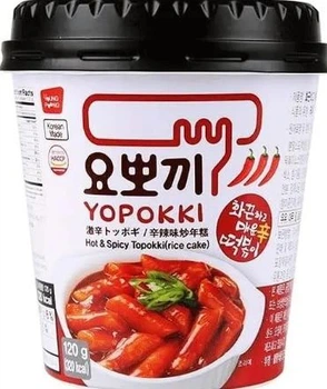 Токпоки Young Poong Yopokki Instant Cup Topokki Hot Spicy Flavour 120г