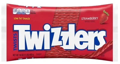 Мармелад Hershey's Twizzlers Twists Licorice Style зі смаком полуниці 453г