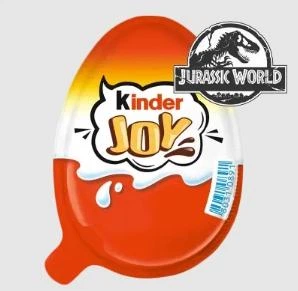 Шоколадное яйцо Kinder Joy Funko Jurassic World 20г