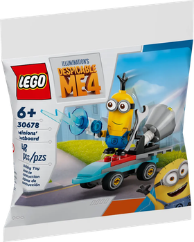 Конструктор LEGO Minions: Реактивна дошка міньйонів 48 елементів (30678)