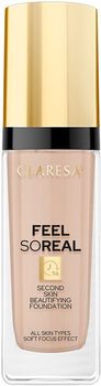 Podkład do twarzy Claresa Feel So Real 06 Tan 30 ml (5903819812572)