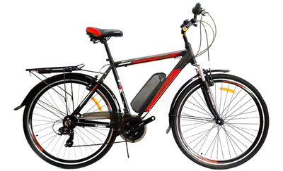 Електричний велосипед Crosser Gamma 28" (750W 48V 16Ah) Червоний