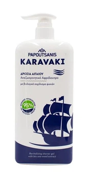Гель для душу / піна для ванни Papoutsanis Karavaki Класік 750 мл