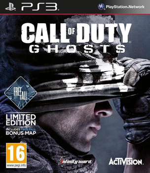 Гра PS3 Call of Duty: Ghosts Free Fall Limited Edition (Blu-ray диск) (5030917129179)