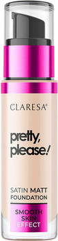 Podkład matujący Claresa Pretty, Please! 03 Light-Medium 33 g (5903819812664)