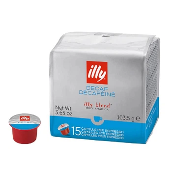 Кофе в капсулах ILLY MPS Decaffeinato 6.9 г х 15 шт