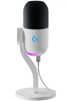 Микрофон Logitech Yeti GX Dynamic RGB Off White (988-000576)