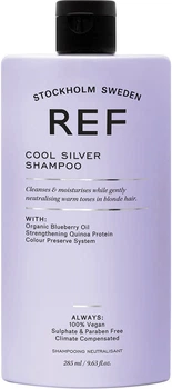 Шампунь для белых волос Cool Silver Shampoo REF, 285 мл