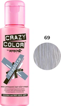 Тонуюча крем-фарба для волосся Crazy Color №69 Graphite, 100 мл