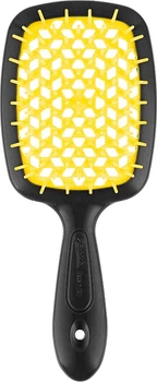 Щетка Superbrush черная с желтым Janeke