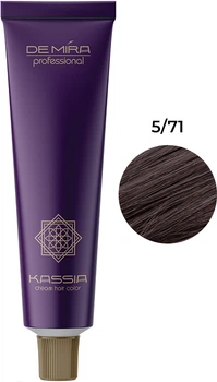 Крем-краска для волос DEMIRA Professional KASSIA 5/71, 90 мл