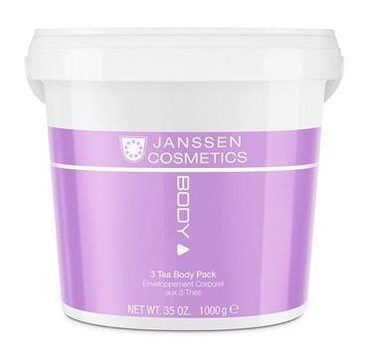 Расслабляющая маска для тела Janssen Cosmetics 3 Tea Body Pack 1000 г