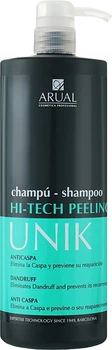 Шампунь-пилинг для волос, склонных к появлению перхоти Unik Hi-Tech Peeling Arual, 1000 мл