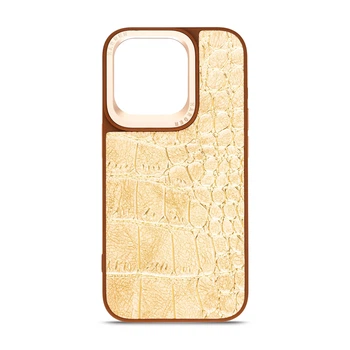 Чохол Harder Crocosaur для Apple iPhone 14 Pro Beige (ARM76721)
